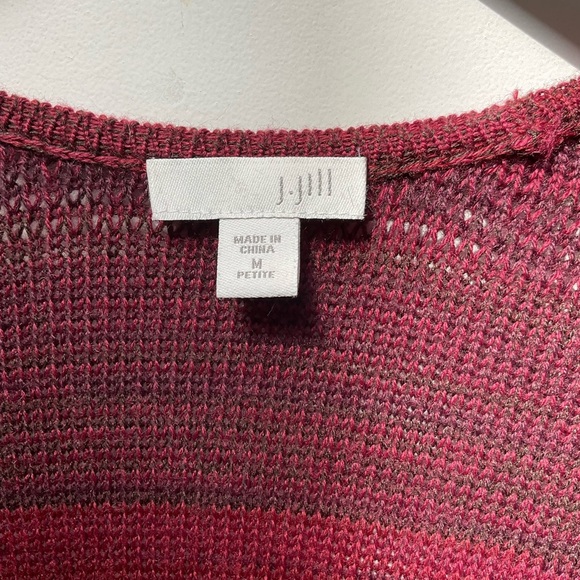 J.Jill Open Front Knit Cardigan - Picture 3 of 4